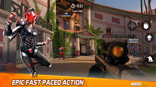 MaskGun – Online multiplayer FPS shooting gun game 1