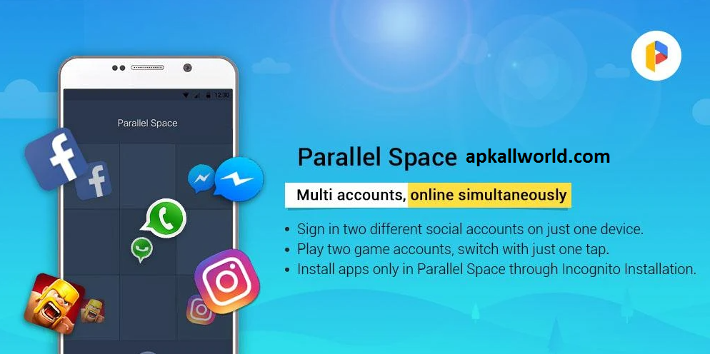 Parallel Space Pro Mod Apk (Premium Unlocked, 64 Bit Support)